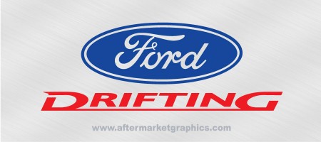 Ford Drifting Decals - Pair (2 pieces)